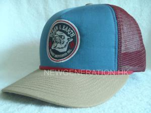 Embroidery Applique Cotton Trucker Cap